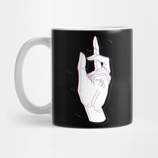 1 Moment Occult Hand in White Mug